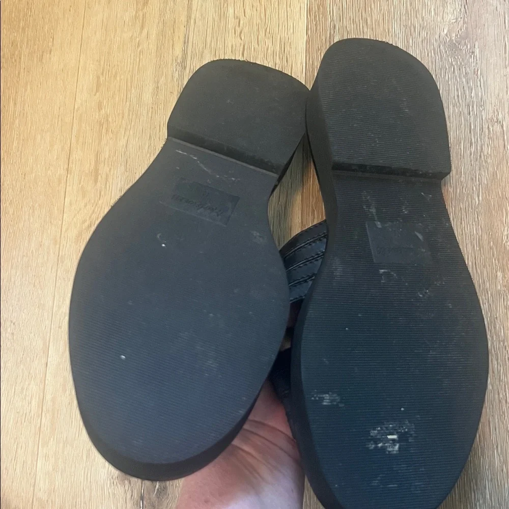 Madewell The Alina Platform Sandal Size 8 Great Used Condition
